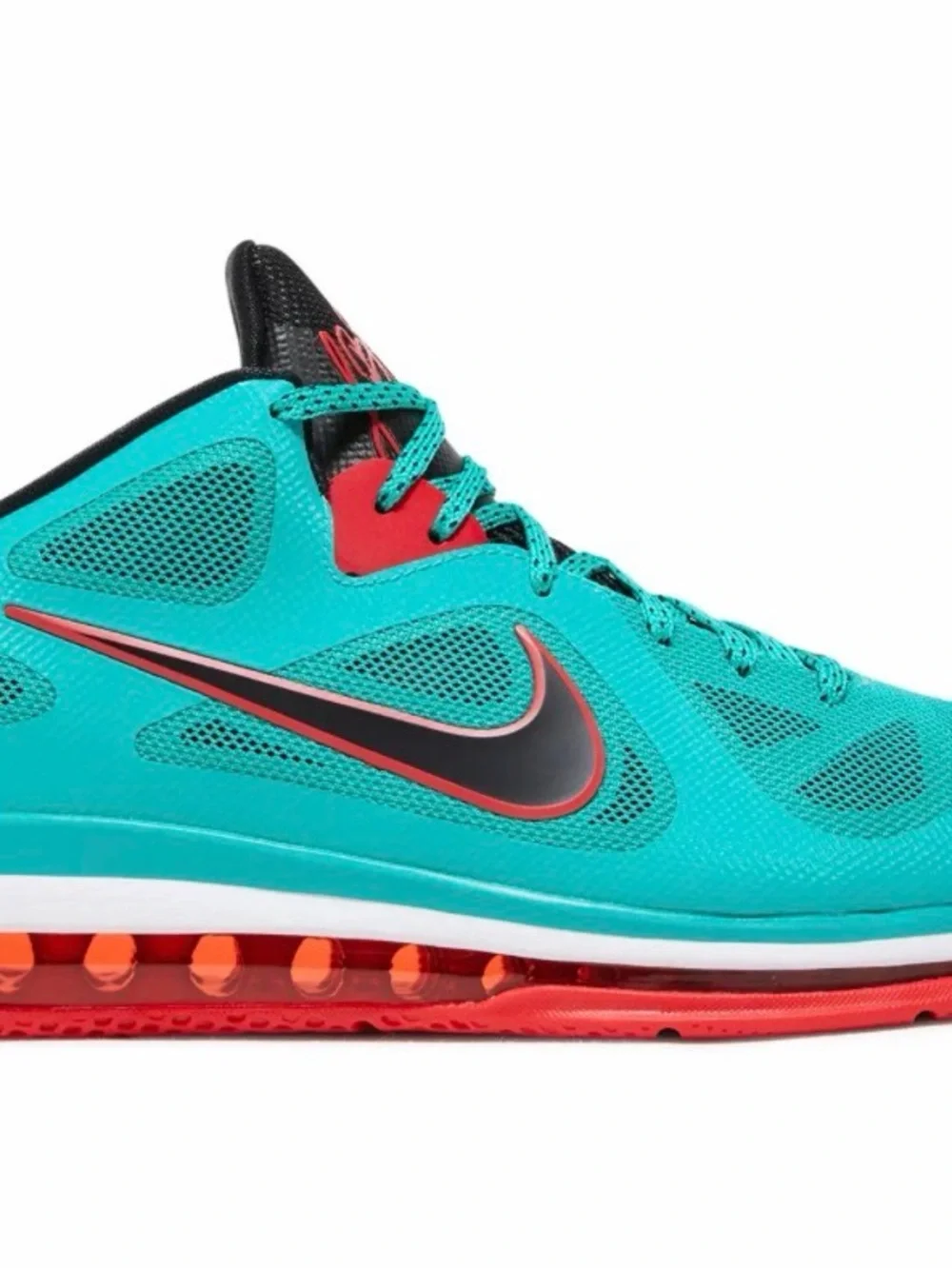 Nike Lebron IX 9 Low New Green Liverpool Men Basketball Shoe PE Rare XI Sz 12